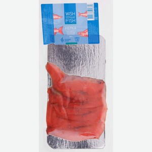 Нерка WISH FISH ломтики х/к, Россия, 100 г
