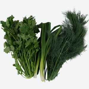Зелень ассорти лук, укроп, петрушка, 100 г