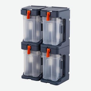 Органайзер для метизов 4 лотка Blocker