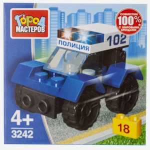 Конструктор мини пол.машина, Город мастеров