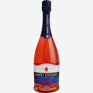 Винный напиток газированный красный полусладкий Santo Stefano Aperinispritz 8% 750мл