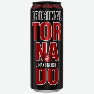 Энергетический напиток Tornado Max Energy Original 0,45 л ж/б