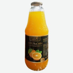 Нектар Традиция вкуса апельсин, 1 л