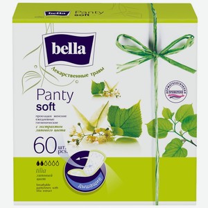 Прокладки BELLA Panti Софт tilia ежеднев., Россия, 60 шт