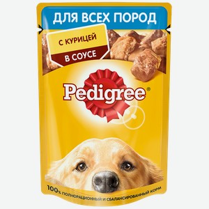 Корм для собак PEDIGREE® курица, 85г