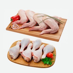 Голень/Крыло цыпленка-бройлера охл. 1кг