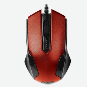 Мышь проводная Qumo Office M14 красная