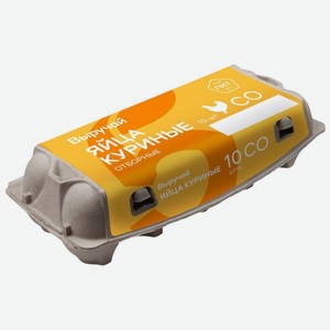 Яйца куриные Выручай СО 10шт., 10 шт