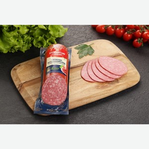 Колбаса ВЛАДИМИРСКИЙ СТАНДАРТ сервелат Владимирский кат В, Россия, 350 г