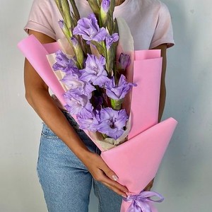 ЛЭТУАЛЬ FLOWERS Букет из гладиолусов 5 шт.