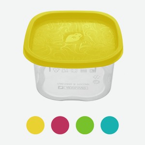 Контейнер АРХИМЕД Фокус квадратный, 0.4 л