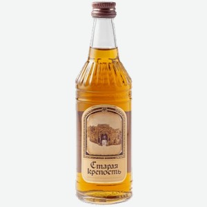 Коньяк Российский коньяк четырехлетний Старая крепость 0.1л