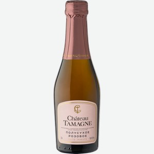 Игристое вино Шато Тамань Роза Тамани 0.2л