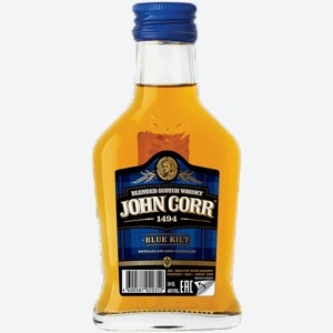 Виски John Corr Blue Kilt 0.1л