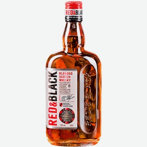 Бренди Виски Red and Black 0.5л