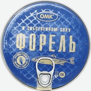 Форель в собственном сокy