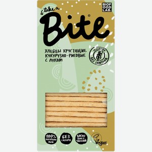 Хлебцы хрустящие кукурузно-рисовые с луком Bite