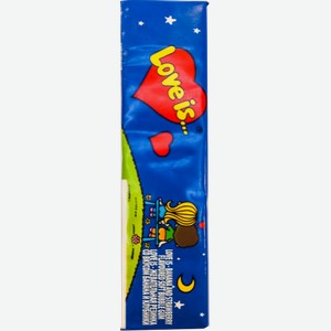 Жевательная резинка Love is со вкусом банана и клубники