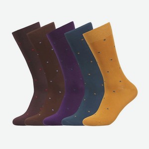 TEZIDO Набор мужских носков Sirius Gentle Dots, Размер 41-46