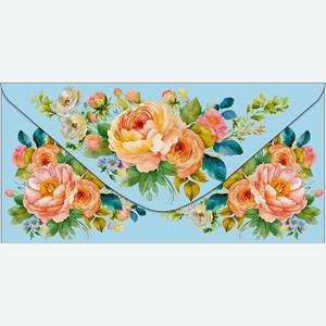 Конверт Арт и Дизайн для денег в ассортименте 1шт., 1 шт