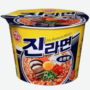 Лапша Отоки Джин Рамен неострый вкус быстрого приготовления, 110г, 110 г