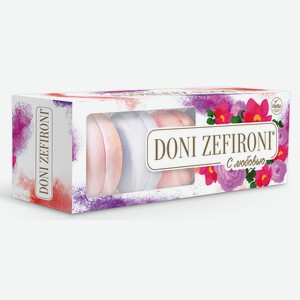 Зефир Нева Doni Zefironi Ассорти со вкусом клубники и черной смородины 210 г