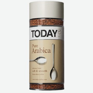Кофе Тудей Pure Arabica Растворимый 95г