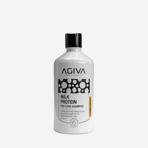 AGIVA BEAUTY Шампунь для волос Milk Protein Amino Complex Pro Care, 500 мл