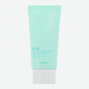A PIEU Крем для лица PURE BLOCK солнцезащитный SPF-50+ (увлажняющий), 50 мл