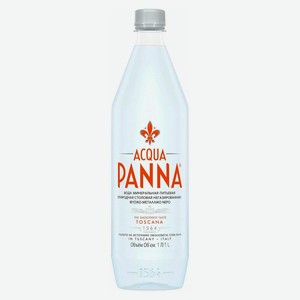 Вода минеральная Acqua Panna негазированная Италия, 1 л