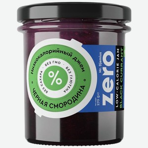 Джем Mr.Djemius Черная смородина низкокалорийный 270г, 270 г