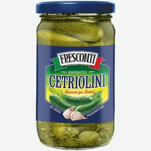 Корнишоны Fresconti маринованные, 350г, 350 г