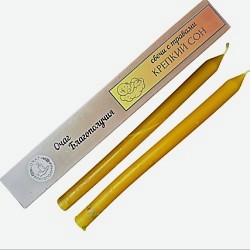 Восковые свечи ручной работы с травами Крепкий сон