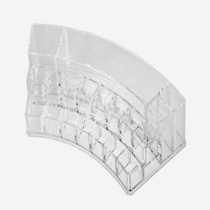 ISMAT Органайзер для косметики S-319 прозрачный, 1 шт.