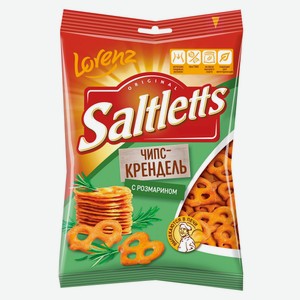 Крендели Saltletts Чипс-крендель с розмарином, 70 г