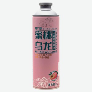 Напиток пивной Chaoliban персиковый улун Китай 5,1%, 1 л