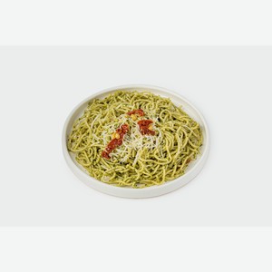 Спагетти  Песто  с пармезаном, кедровыми орешками и вялеными томатами 250 г