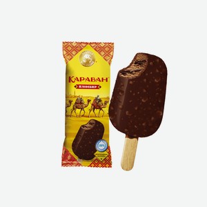 Мороженое Шин-Лайн Караван эскимо сливочное с вафельной крошкой 70 г