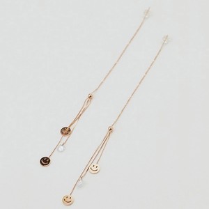 PABUR Серьги Smile, цвет: Золотой