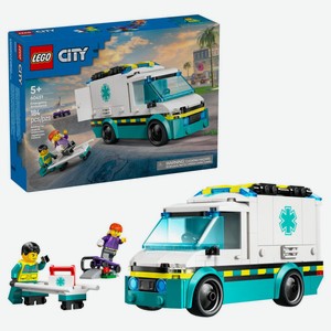60451 Конструктор детский LEGO City Машина Скорой помощи, 18