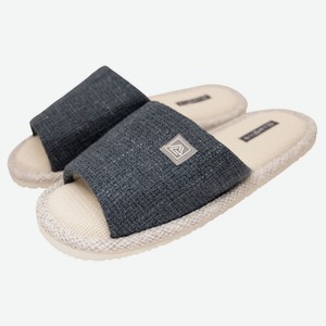 Туфли домашние мужские открытые син М-23-206, р-р 43