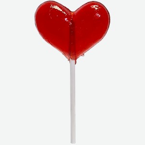 Карамель леденцовая Сердце Клубника/Малина 18г