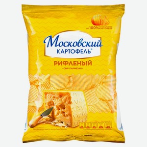Чипсы картофельные «Московский Картофель» с сыром Пармезан, 60 г