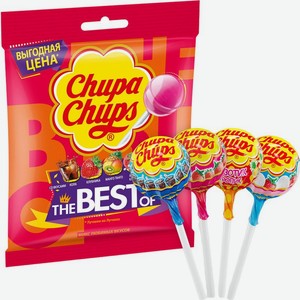 Карамель Chupa Chups The Best Of 120г, 120 г