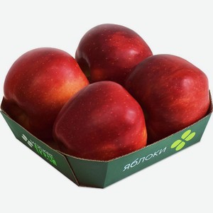 Яблоки Маркет Перекресток Ред делишес 4шт.