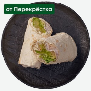 Сэндвич-ролл с курицей и грушевым конфитюром Перекрёсток Select 165г, 165 г