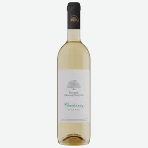 Вино Chateau le Grand Vostock Chardonnay Reserve белое сухое 0,75 л