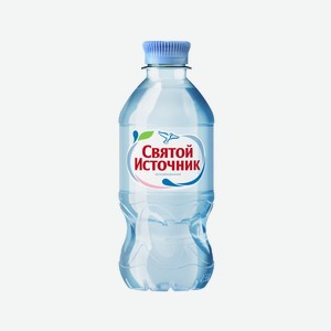 Вода негазированная Святой Источник питьевая, 0.33 л