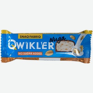 Батончик Snaq Fabriq Qwikler нуга с арахисом 45г, 100 мл
