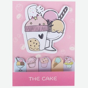 Набор стикеров Десерт 90 листов в ассортименте 1шт., 1 шт